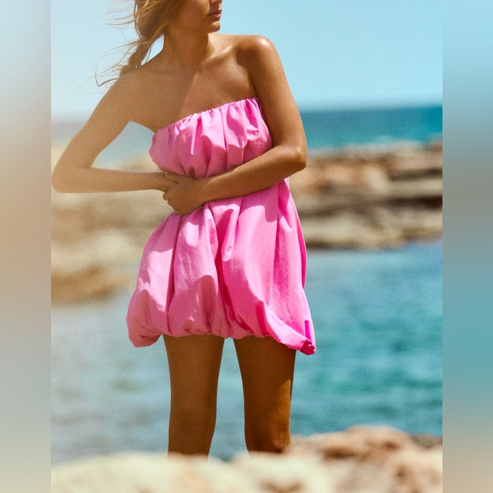 Zara balloon dress
